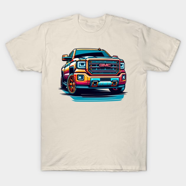 GMC Sierra T-Shirt by Vehicles-Art